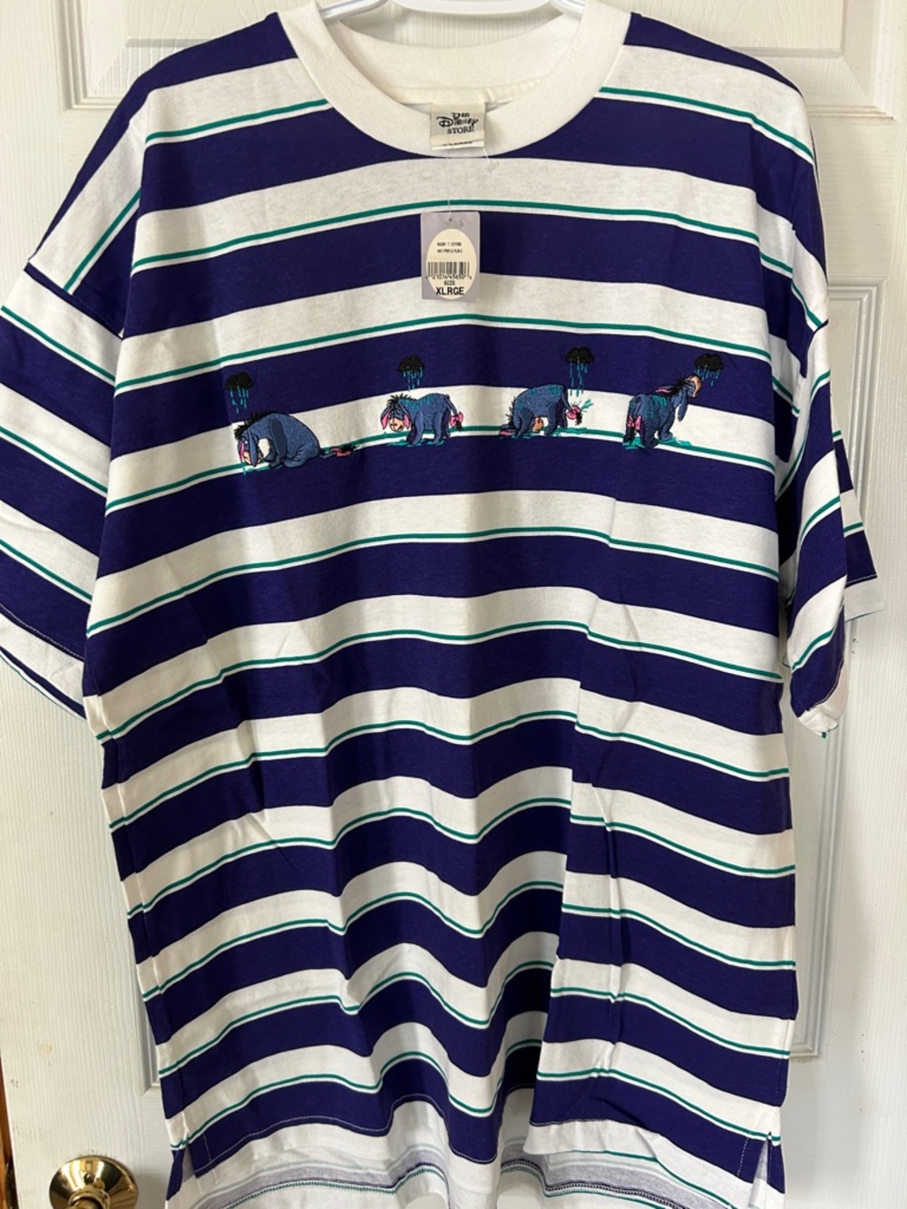 Disney store Eeyore short sleeve T-shirt. New with tags size extra large. XL